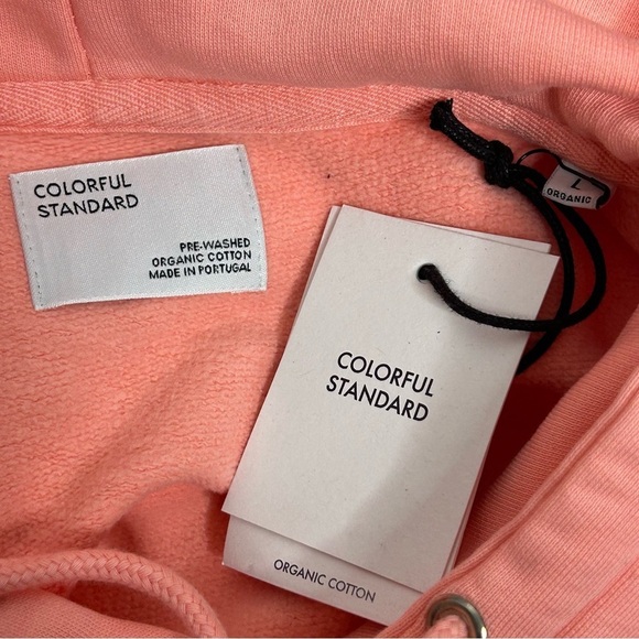 Colorful Standard Coral Classic Organic Hoodie NWT - Picture 9 of 14